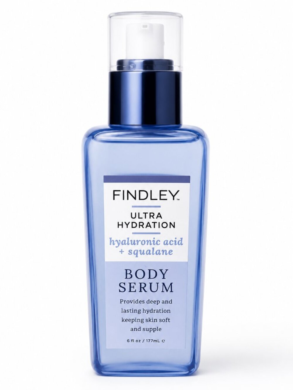 Findley Ultra Hydration Body Serum with Hyaluronic Acid & Squalane – 6 fl oz